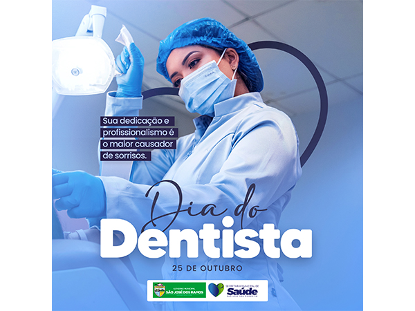 Hoje é o Dia do Dentista!